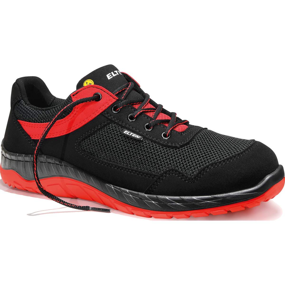 ELTEN LONNY red Low ESD S1P Sicherheitshalbschuhe | Sicherheitsschuhe S1 |  Arbeitsschuhe Herren | Sicherheitsschuhe
