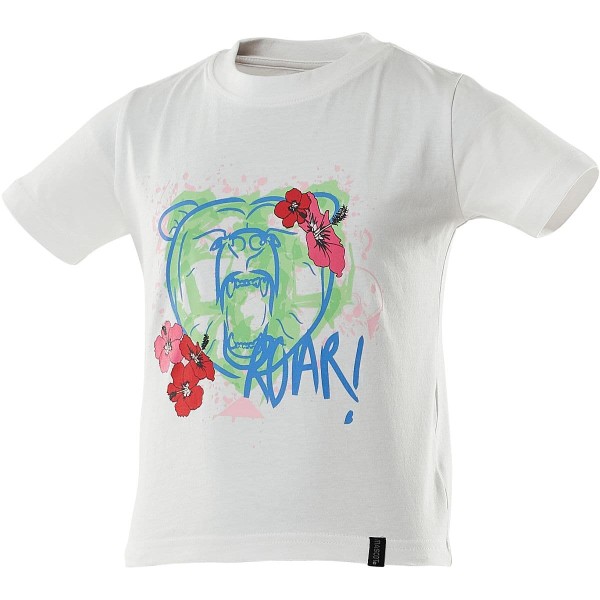 Mascot Accelerate Junior T-Shirt bear with flowers