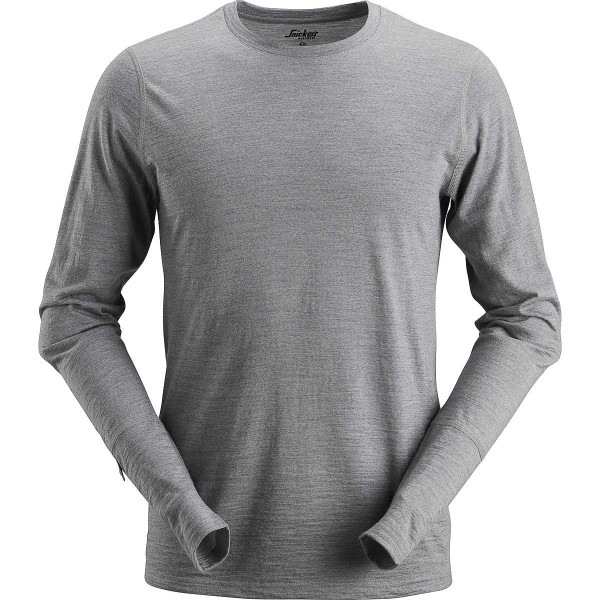 Snickers AllroundWork Wool langarm Woll-T-Shirt